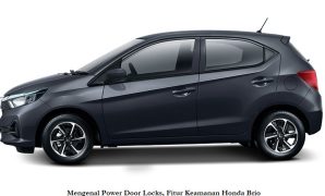 Mengenal Power Door Locks, Fitur Keamanan Honda Brio