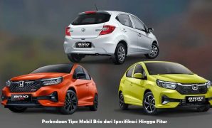 Perbedaan Tipe Mobil Brio